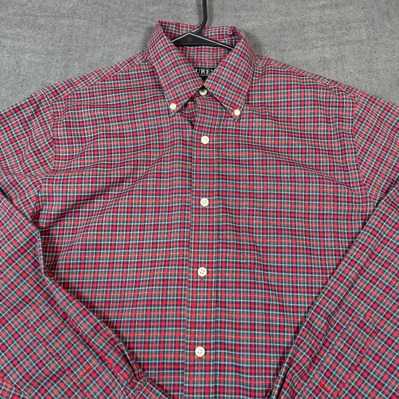 Lauren Ralph Lauren Classic Fit Non-Iron Plaid Button-Down Shirt Mens size 15 - Picture 3 of 8